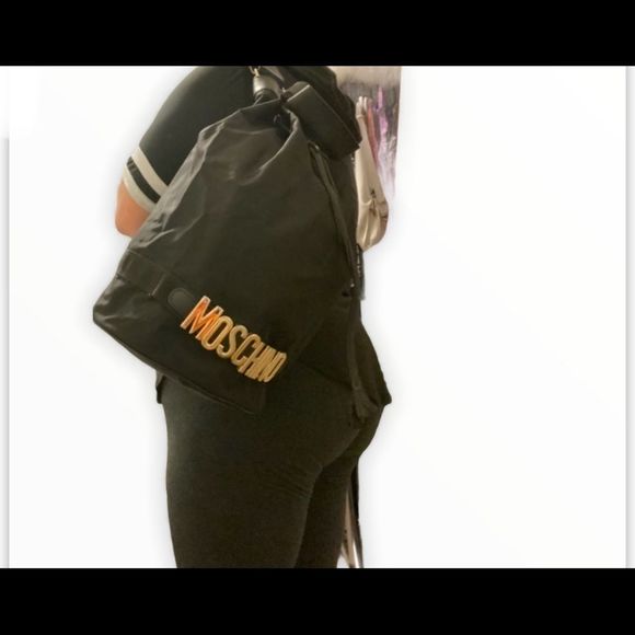 ✨RARE FIND✨ AUTHENTIC vintage Moschino buket bag - Picture 4 of 10